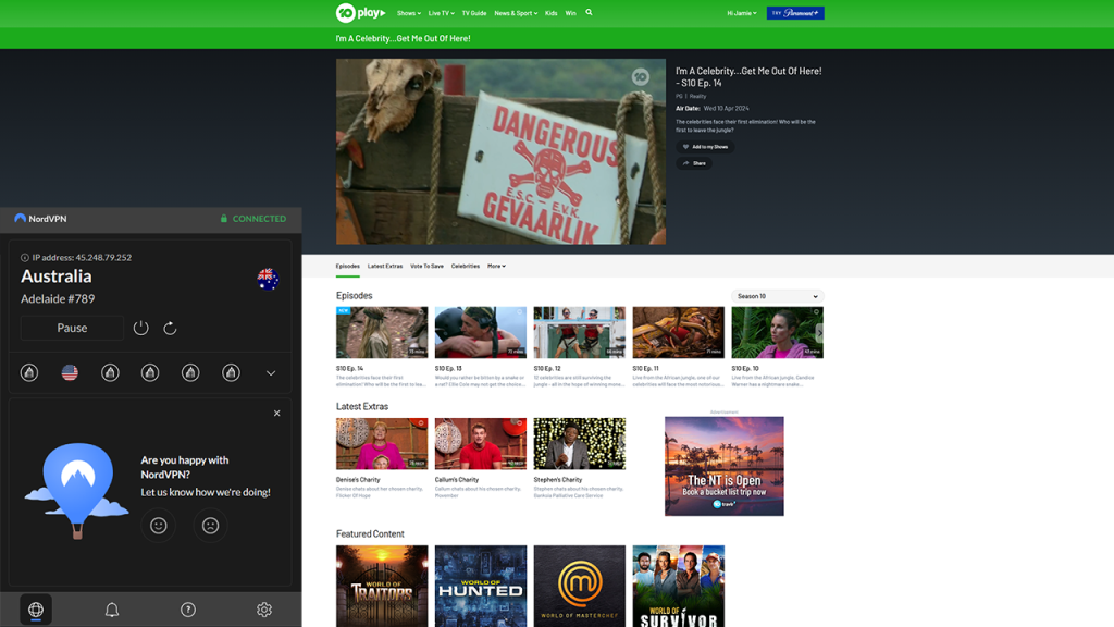 10Play not working with VPN 10Play not working with VPN